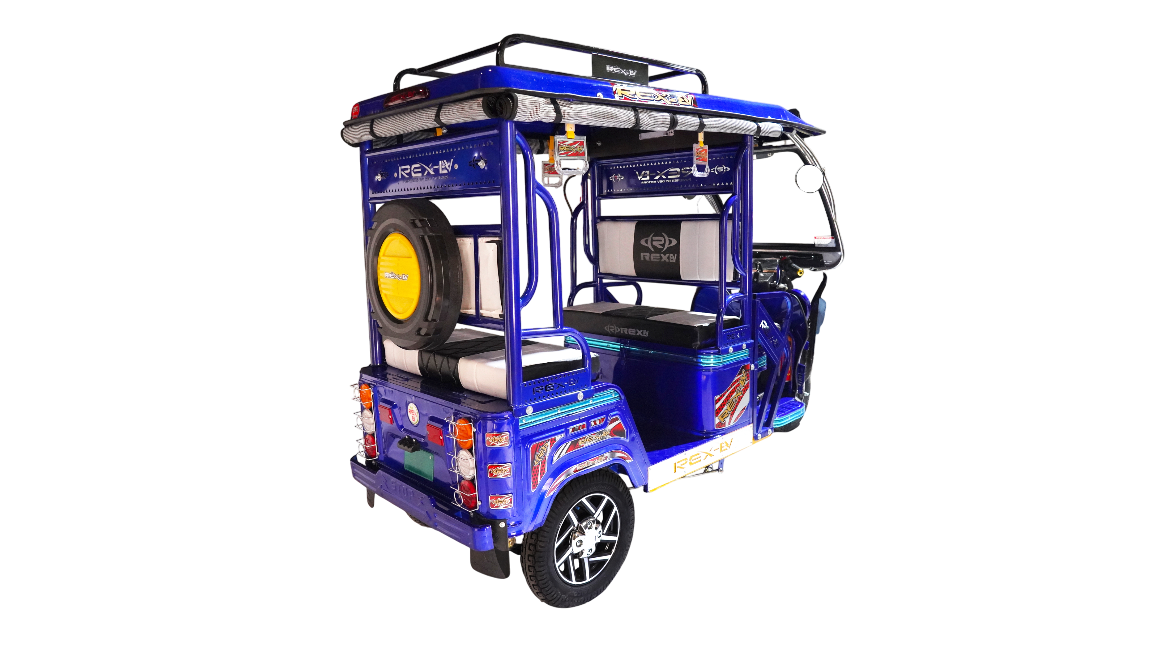 Rex EV RedE-Rickshaw